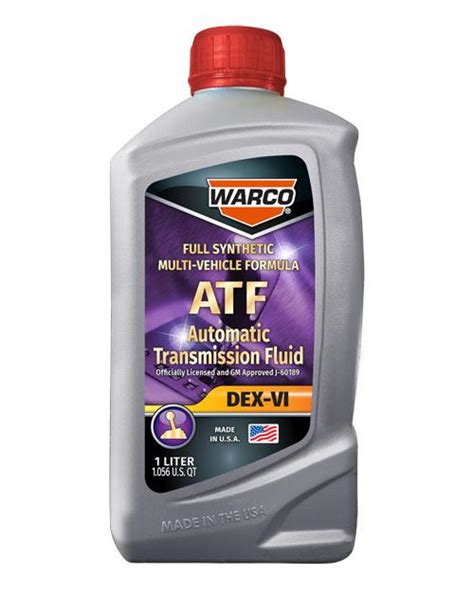 af6 transmission fluid equivalent.